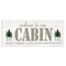 Stupell Industries Cabin Welcome Nature Escape Wall Plaque, design by Seven Trees Design